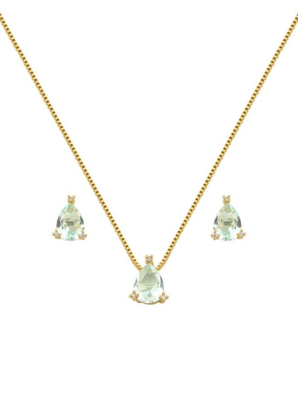 Conjunto Gotas Azul Acqua