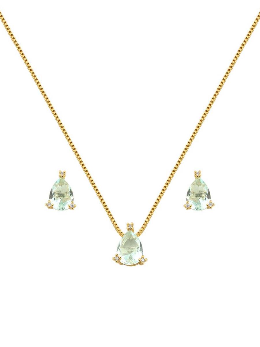 Conjunto Gotas Azul Acqua