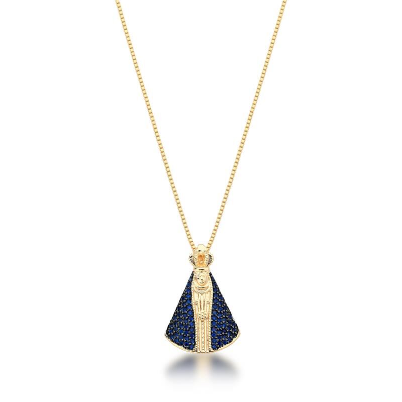COLAR COM PINGENTE NOSSA SENHORA APARECIDA