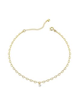 Tornozeleira Elos com Zircônia Incolor