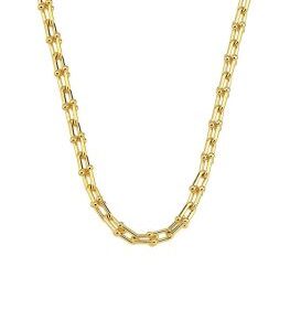 Choker Elos Liso | Banhado a Ouro