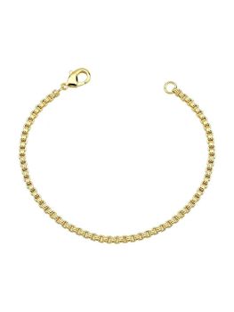 Pulseira Veneziana 2.5MM | Banhado a Ouro