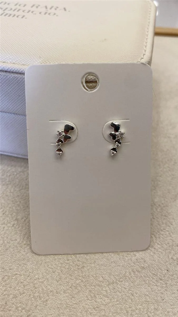 Brinco Coração | Banho de Prata