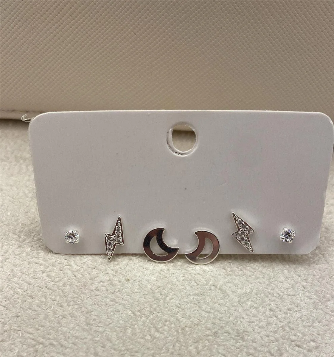 Trio Raio Lua e Ponto De Luz | Infantil | Banho de Prata