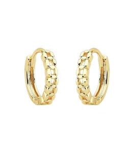 Argola De Elos | Banhado a Ouro