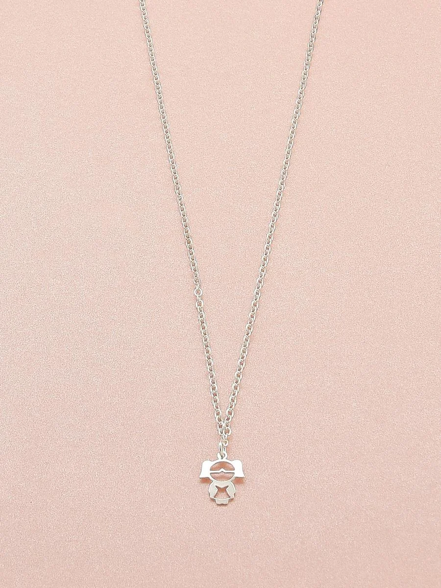 Colar Menina Lisa | Prata 925
