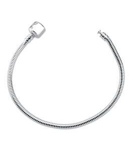 Pulseira para Berloque 18 CM | Banho de Prata