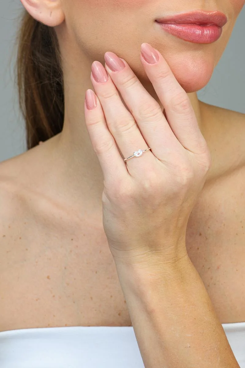 Anel Nó | Prata 925 - Tam 16